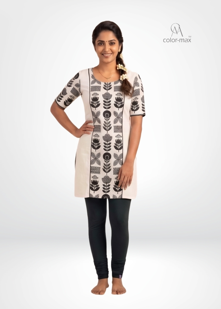BLACK - Premium Cotton Lycra Chudi Leggings